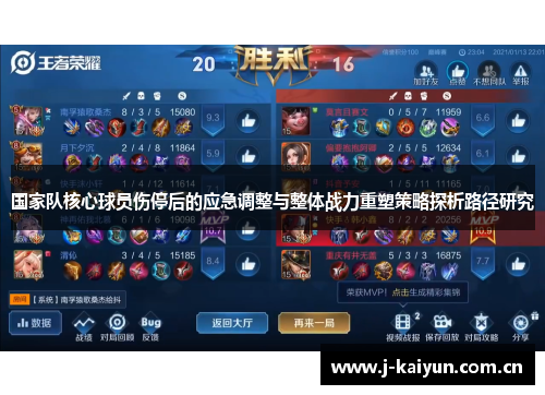 国家队核心球员伤停后的应急调整与整体战力重塑策略探析路径研究 国家队核心球员伤停后的应急调整与整体战力重塑策略探析路径研究